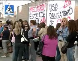 Imagen de El Ampa Del Cp Virgen Del Carmen Protestará De Nuevo Por Las Grietas Del Centro