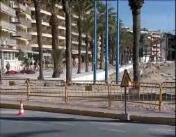 Imagen de El Paseo De La Playa Del Cura Presentará En Unos Meses Un Nuevo Aspecto Tras Su Remodelación