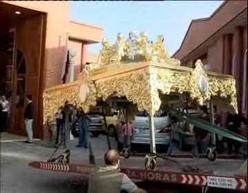 Imagen de El Nuevo Trono De La Cofradía De La Verónica Ya Se Encuentra En El Museo De La Semana Santa