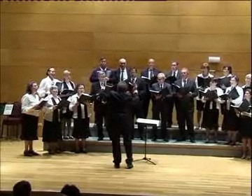 Imagen de El Coro Municipal De Ontur Y La Coral Jose Hodar Actuaron En El Palacio De La Musica