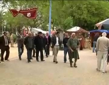 Imagen de A Pesar De La Lluvia El Mercado Medieval Desplegó Todo Su Atractivo Y Fue Muy Visitado