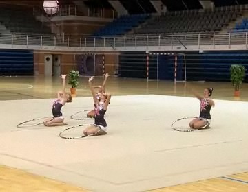 Imagen de La Escuela Municipal De Gimnasia Rítmica Ofreció La Exhibición Fin De Curso