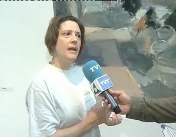 Imagen de Maria Joaquina Sanchez Dato Gano El Xix Concurso De Pintura Rapida 