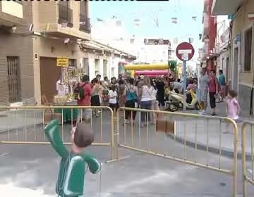 Imagen de Los Juegos Infantiles, Protagonistas En La Tarde De Ayer En Los Barrios Del Calvario Y La Punta