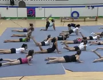 Imagen de 85 Niñas Toman Parte En El Iv Campus Nacional De Gimnasia Rítimica, Dirigido Por Jennifer Colino