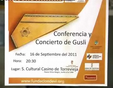 Imagen de El Casino Agoge Mañana Una Conferencia Y Concierto De Gusli