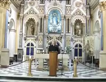 Imagen de El Vicario Episcopal de Alicante, Fernando Rodriguez Trives, pregonó las Fiestas Patronales 2011
