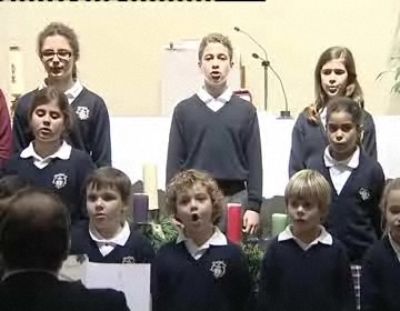 Imagen de El Coro Infantil La Purísima interpretó un concierto de navidad a beneficio de Educas