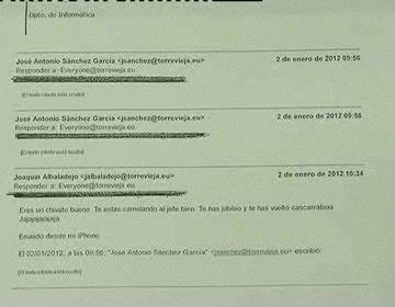 Imagen de El alcalde contesta a la polémica de los emails con una propuesta de reducción de asignaciones