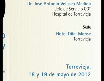 Imagen de Mas de un centenar de traumatólogos y cirujanos participarán en un Congreso en Torrevieja