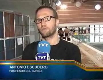 Imagen de La piscina del Palacio de los Deportes acogió la celebración del curso de Aquasalus