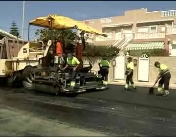 Imagen de Las obras de refuerzo de firme de la carretera del Torrejón concluirán a final de mayo