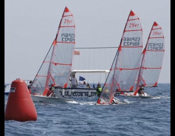 Imagen de Ramón Ortega y Antonio Torrado del RCNT, subcampeones de la Copa Autonómica en Dénia