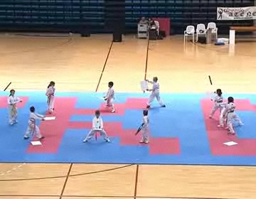 Imagen de Mas de 200 niños y niñas participaron en la Gran Exhibición de Taekwondo