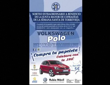 Imagen de La Junta Mayor de Cofradías de Torrevieja sorteará un coche el 5 de agosto