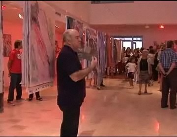 Imagen de La exposición Inmaterial de alumnos de la profesora Mar García invita a tocar el arte