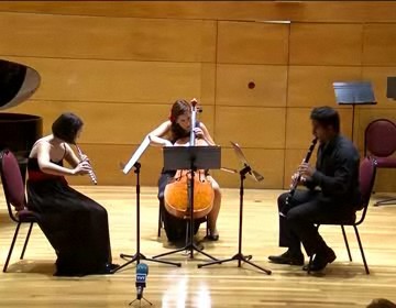 Imagen de Carmen García y Eutimio García fueron homenajeados por el Conservatorio