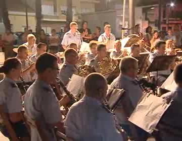 Imagen de Extraordinario concierto de la Unidad de Música de la Academia del Aire de San Javier en La Mata