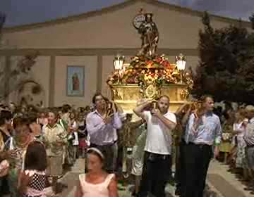 Imagen de La procesión pone fin a las fiestas de San Roque