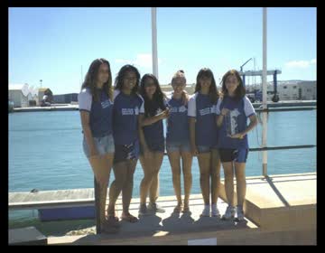 Imagen de Victoria del RCN Torrevieja en la primera Regata de Liga de Yolas en Gandia