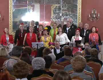 Imagen de El Coro Virgen del Rocío actuó en el Casino dentro de las XXXIII Fiestas de Invierno