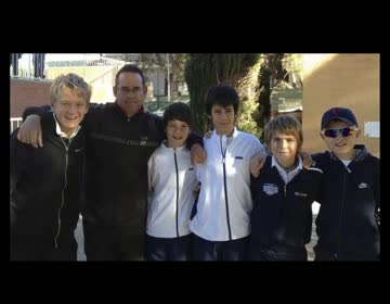 Imagen de El equipo infantil masculino del CT Torrevieja, en la final del campeonato de la CV