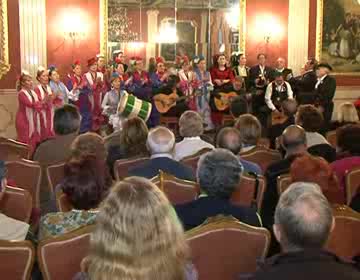 Imagen de Alba Rociera interpretó un concierto con música y baile de estilos flamenco y goyesco en el Casino