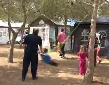 Imagen de Gran afluencia de visitantes en el Parque de Lo Albentosa el lunes de San Vicente Ferrer