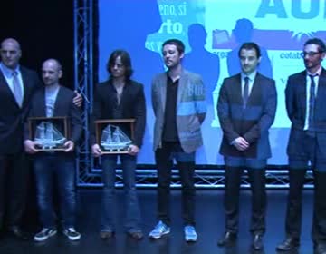 Imagen de Ander Mendía y Gerardo Herrero, ganadores del tercer Certamen Nacional de Cortometrajes