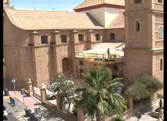 Imagen de Obras en la Parroquia de la Inmaculada para acoger una nueva sacristía