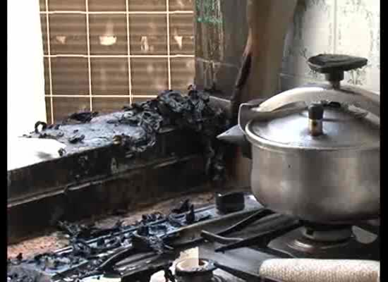 Imagen de Un imprevisto incidente domestico terminó en aparatoso incendio sin consecuencias graves