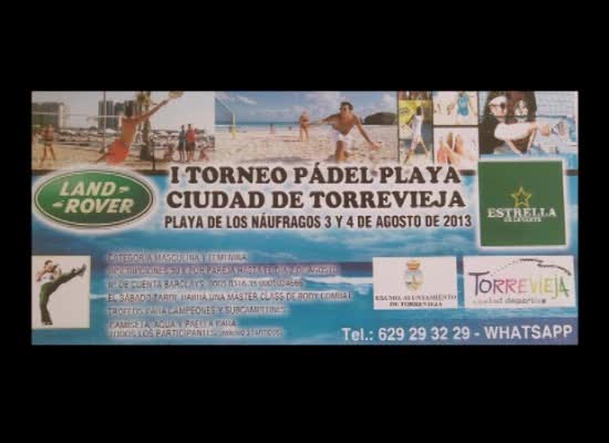 Imagen de La Playa de los Náufragos acoge el I Torneo de Padel Playa