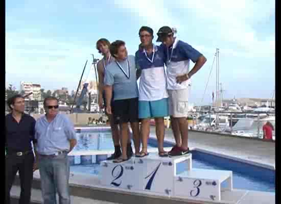 Imagen de Jesús Rogel y Ascensión Roca ganadores de la Primera Regata Autonómica de Vela Ligera