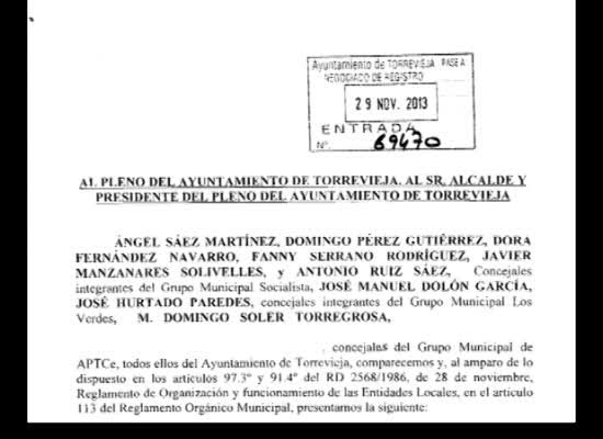 Imagen de Oposición intenta reprobar a E. Dolón y J. Albaladejo por firmar el indulto para Pedro Hernández