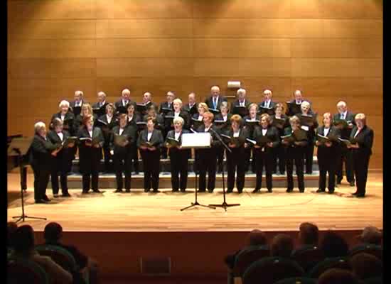 Imagen de El coro Nuevo Amanecer de La Mata actuó en el Palacio de la Música