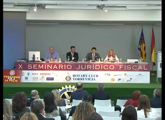 Imagen de El Rotary Club Torrevieja celebra su X Seminario Jurídico Fiscal en el CDT