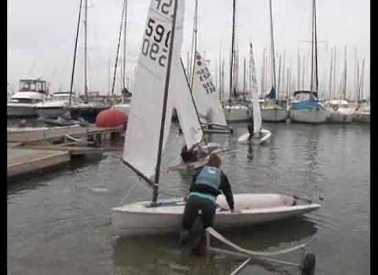 Imagen de Arranca la Copa de España Clase Europa en aguas torrevejenses