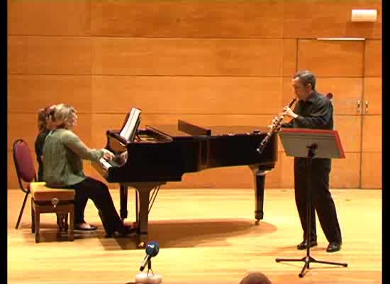 Imagen de José Francisco Sánchez y Natalia Khomyak interpretaron un gran concierto de oboe y piano