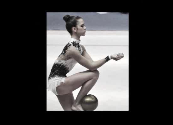 Imagen de Polina Berezina subcampeona de España de Gimnasia rítmica