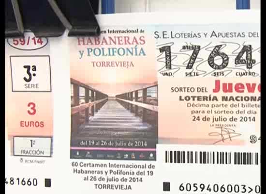 Imagen de El Certamen de Habaneras de Torrevieja será la imagen de un décimo de la Lotería Nacional