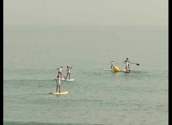 Imagen de Un total de 36 participantes tomaron parte en la prueba del Circuito Nacional de Surf a Remo