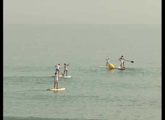 Imagen de Un total de 36 participantes tomaron parte en la prueba del Circuito Nacional de Surf a Remo