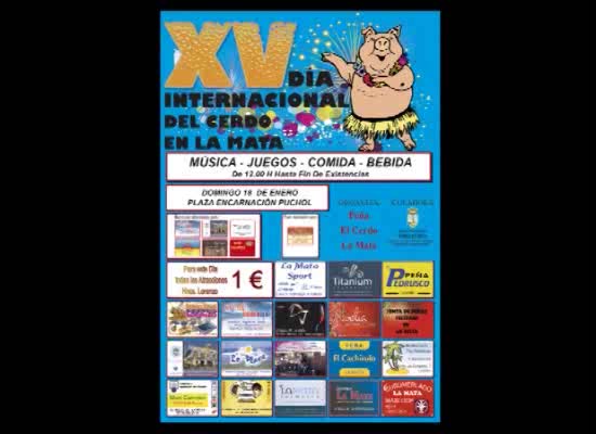 Imagen de Todo preparado para la Bendición de animales y el XV Día Internacional del Cerdo en La Mata