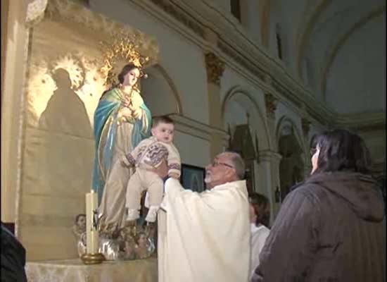 Imagen de La Purísima recibe a los niños/as de Torrevieja en el Día de la Candelaria