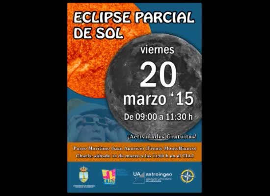 Imagen de El CIAJ organiza dos actividades con motivo del eclipse parcial de Sol del 20 de marzo