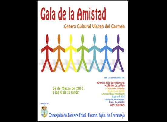 Imagen de El centro Cultural acoge el 24 de marzo la Gala de la amistad