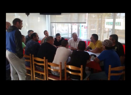 Imagen de PSOE y APTCe se reúnen con los trabajadores despedido de la subcontrata Jaime Aniorte e Hijos