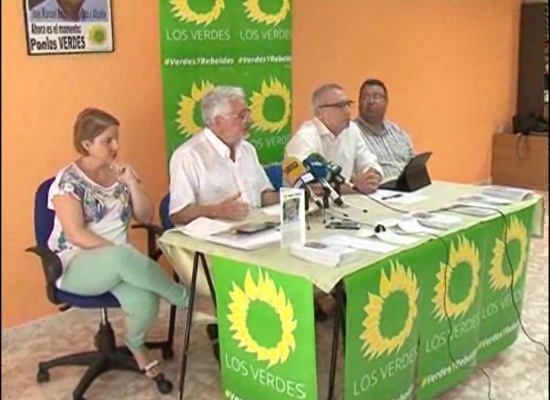 Imagen de Los Verdes presentan su programa electoral en rueda de prensa