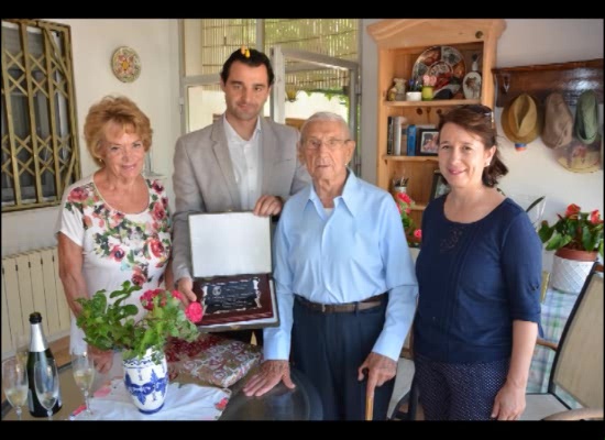 Imagen de Abelardo Carballo cumple 101 años en Torrevieja