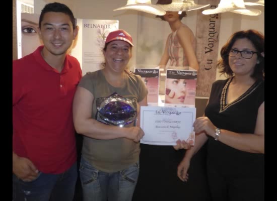 Imagen de Patricia Tomé gana el curso compleo de maquillaje y peluqueria del CIAJ